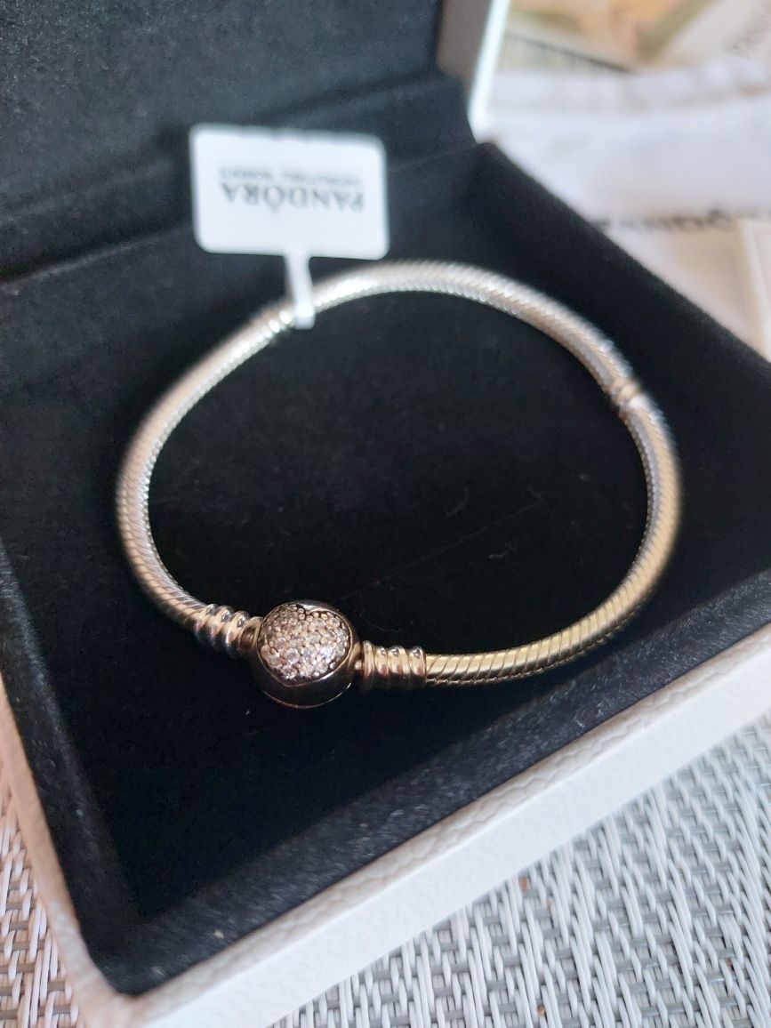 Браслет Pandora,м'який 19 см