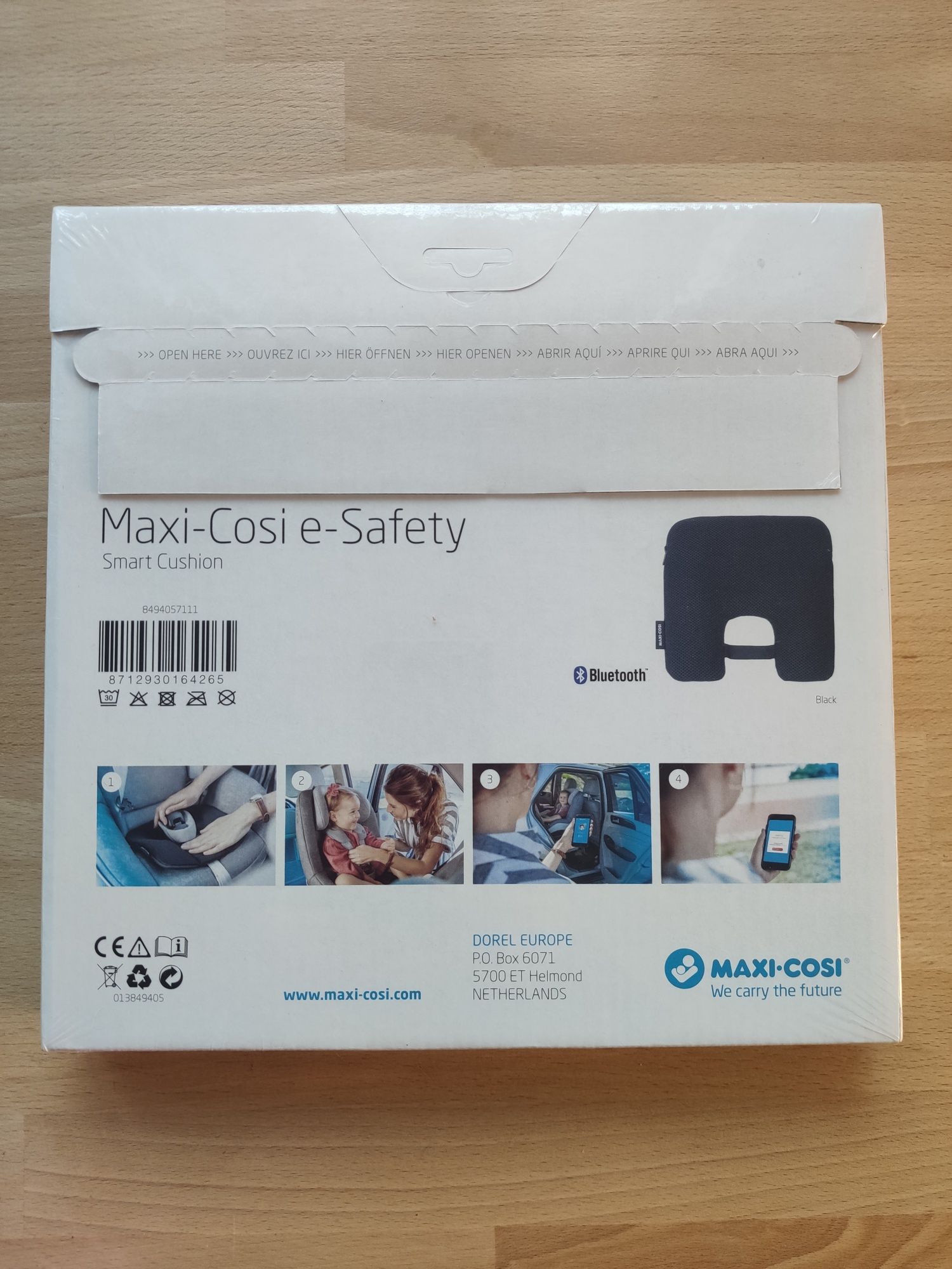 Nowa podkładka e-safety Maxi-Cosi, inteligentna poduszka