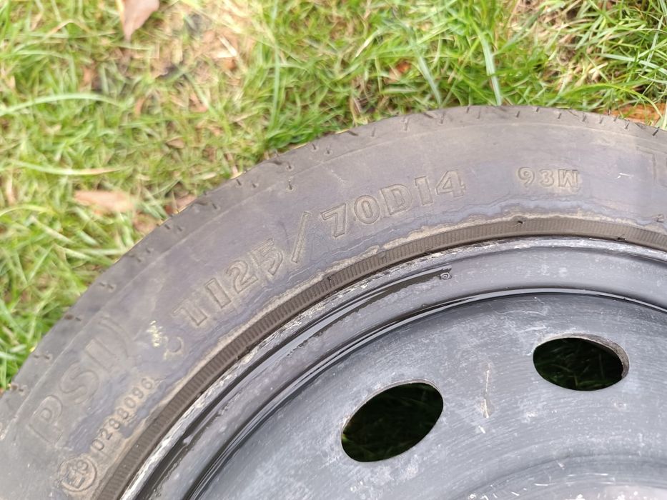 Koło dojazdowe 14 Skoda VW Seat Chrysler 5x100