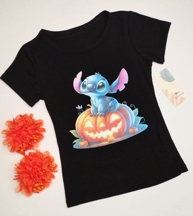 Stitch Halloween bluzka t-shirt 104 - 152