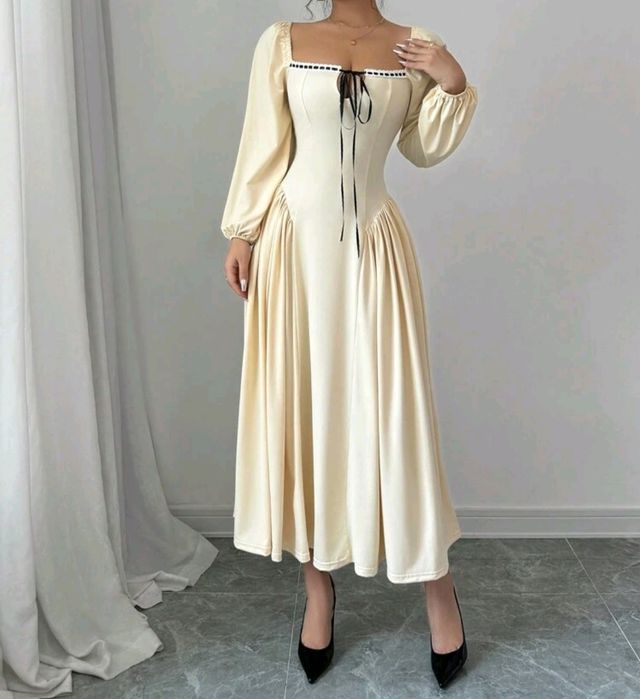 Suknia vintage na bal urodziny Bridgertonowie S