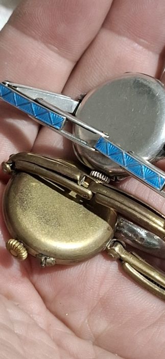 Vendo  2 relógio art deco sendo um prata 800