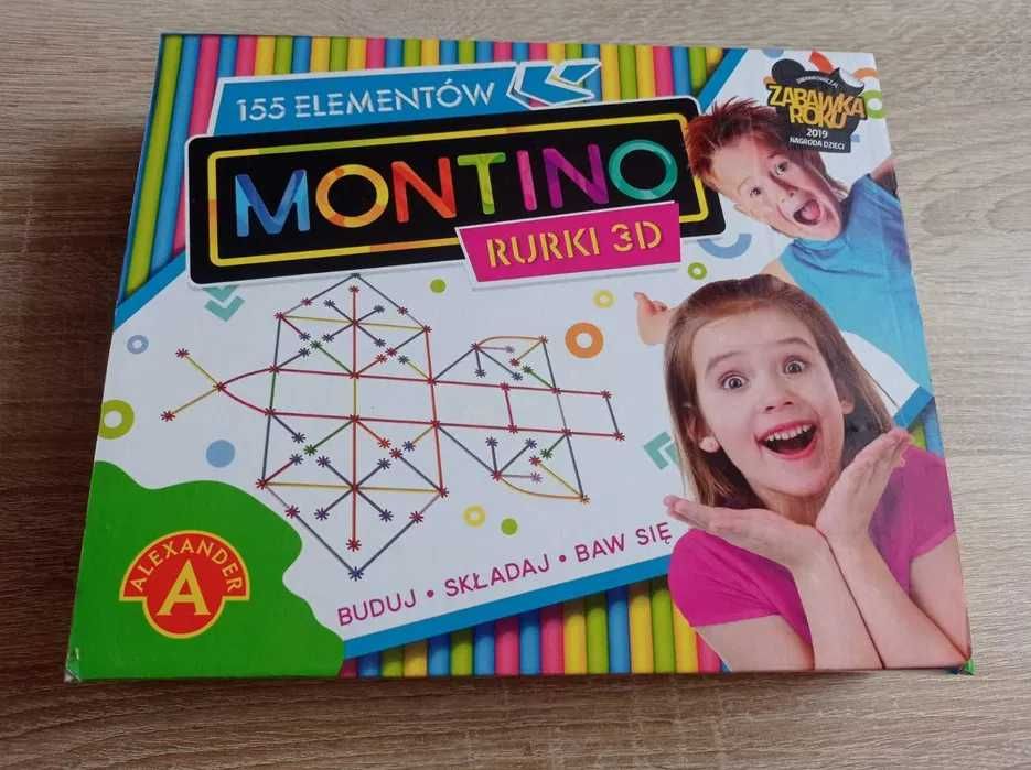 MONTINO Rurki konstrukcjne 3D, zestaw kreatywny Aleksander