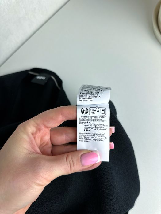 Чоловічий шерстяний светр з шерсті мериноса