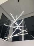 Lampa duza nowoczesna led
