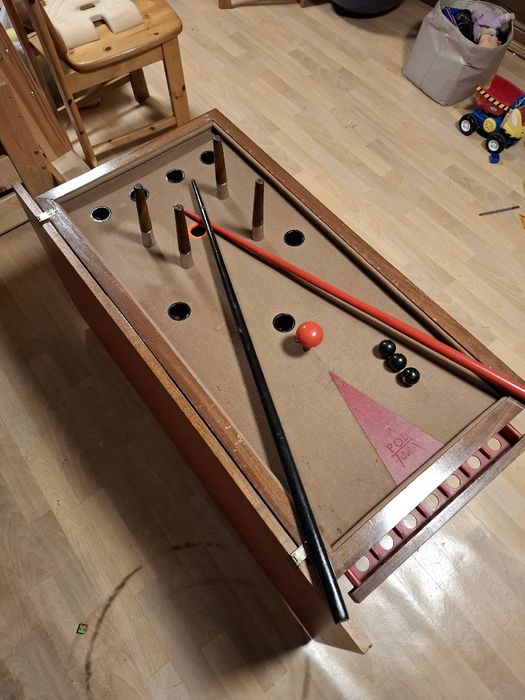Stół do bilarda grzybek PRL 70 Rawicz