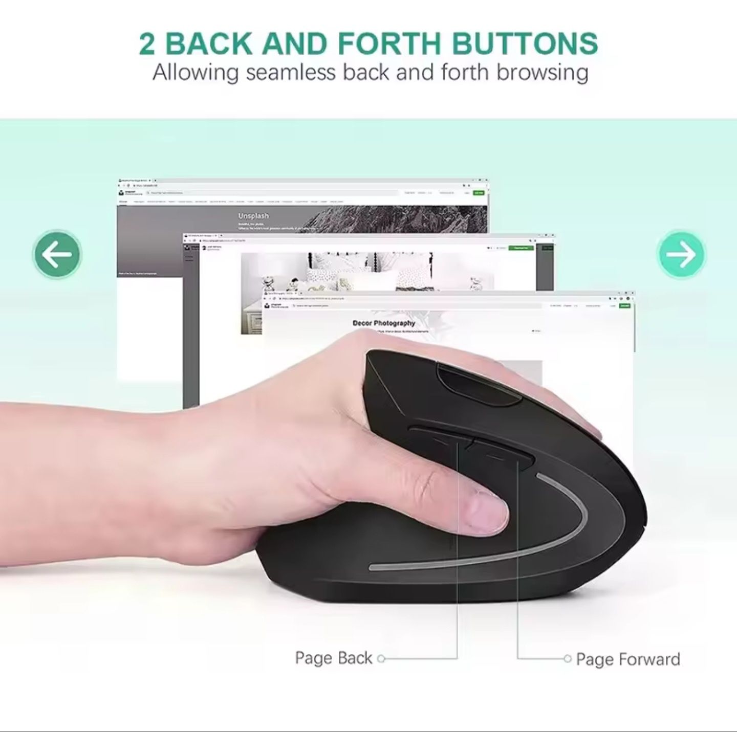 Myszka bezprzewodowa Trust Verto Ergonomic ergonomiczna
