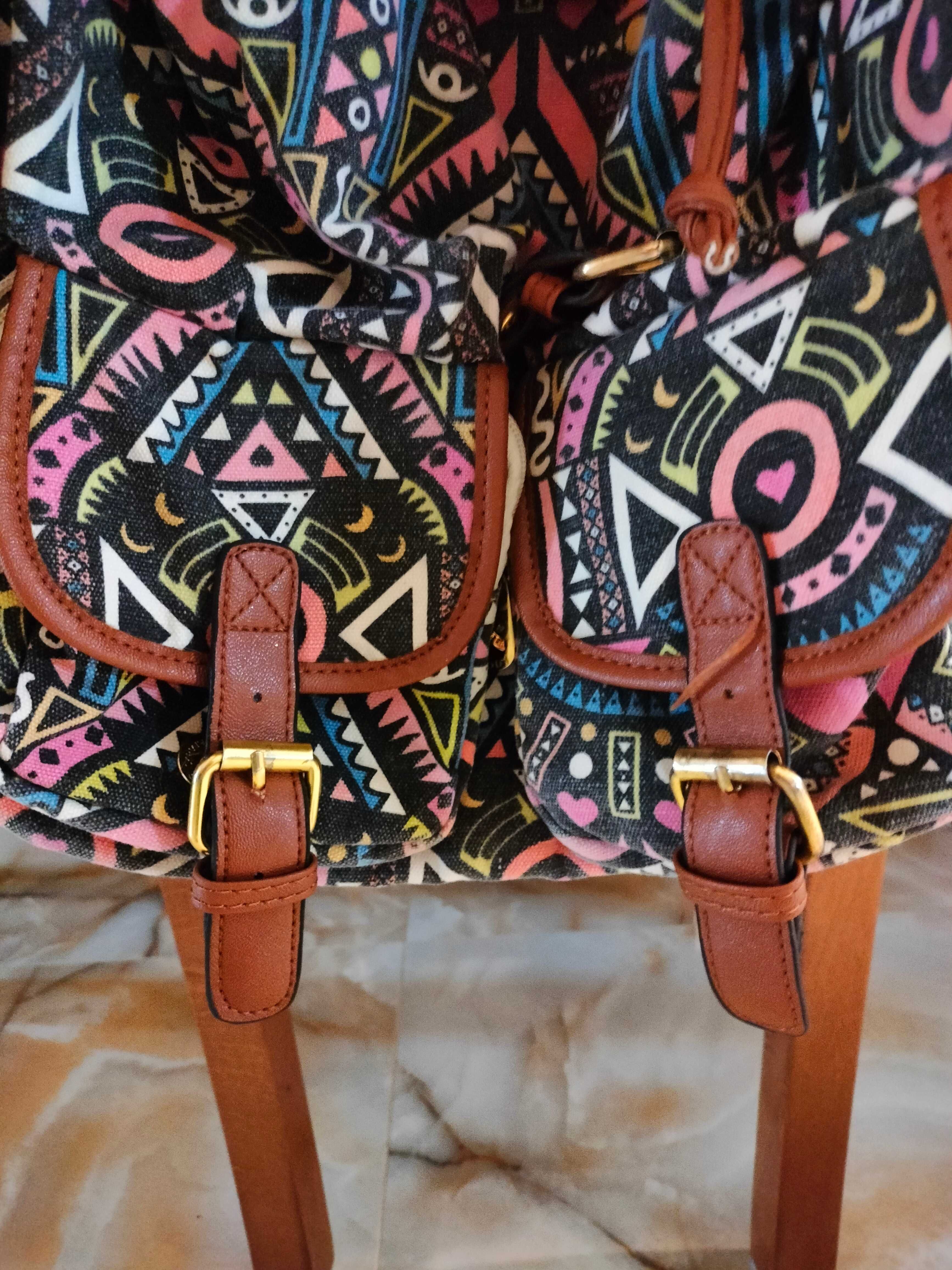 Plecak w stylu boho