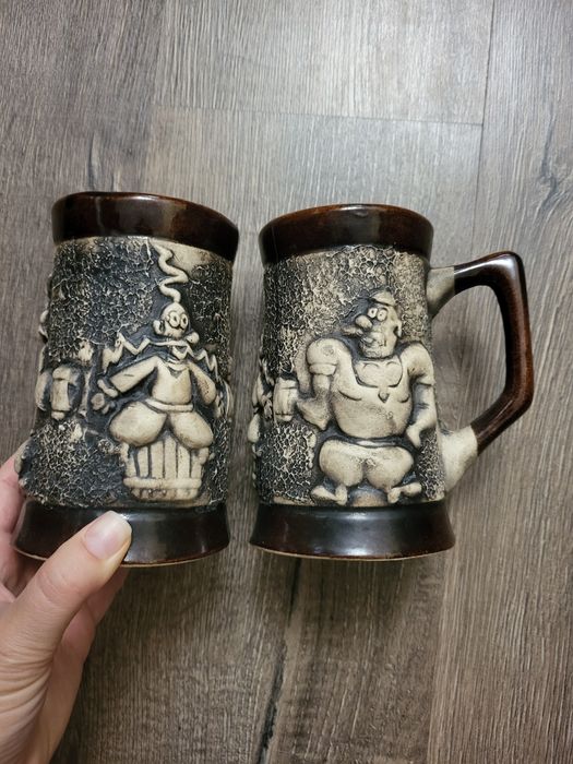 Пивні кружки, опішнянська кераміка