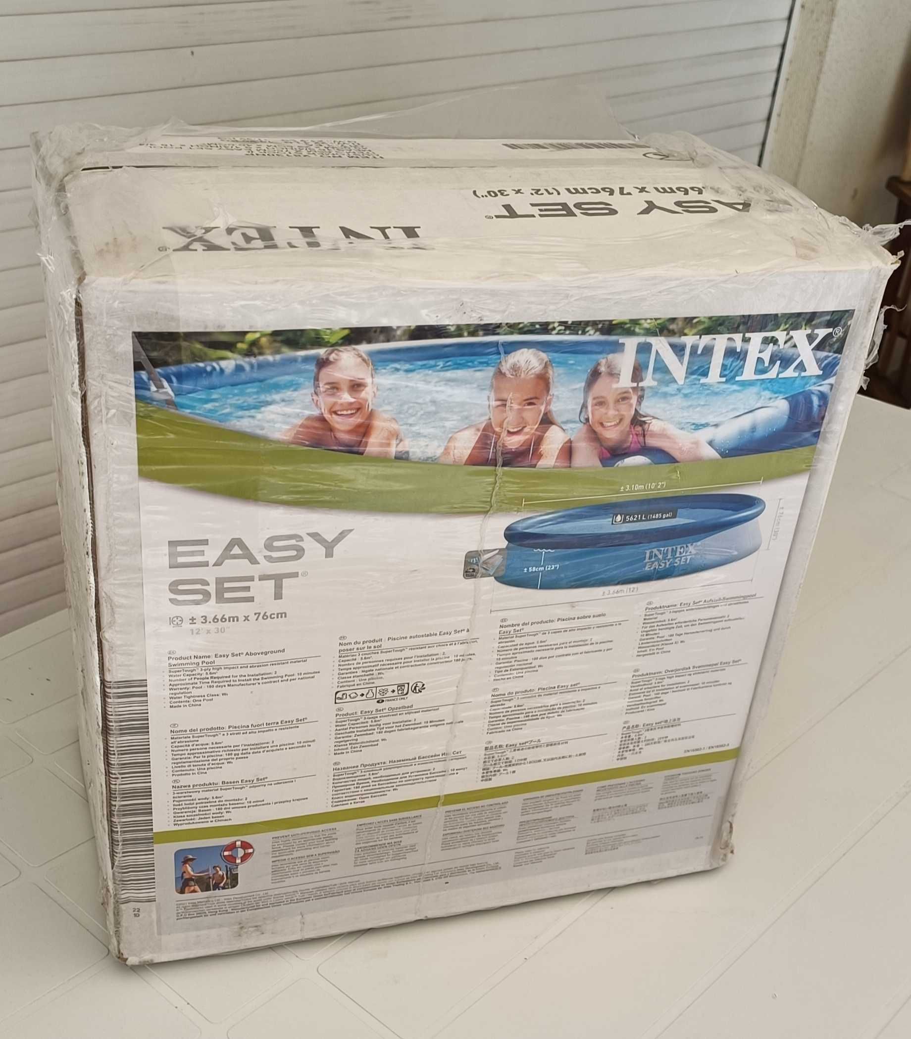 Piscina inflável INTEX  redonda Easy Set de 3,6 m