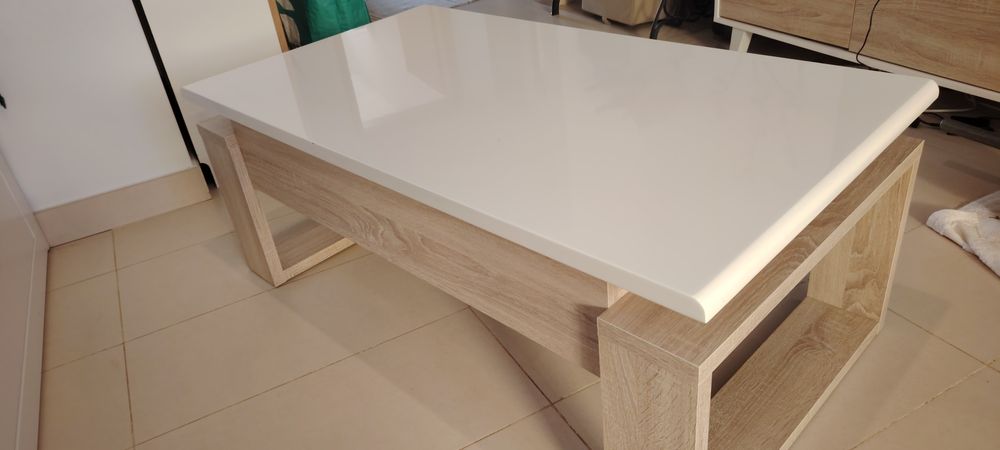 Mesa centro de sala extensível