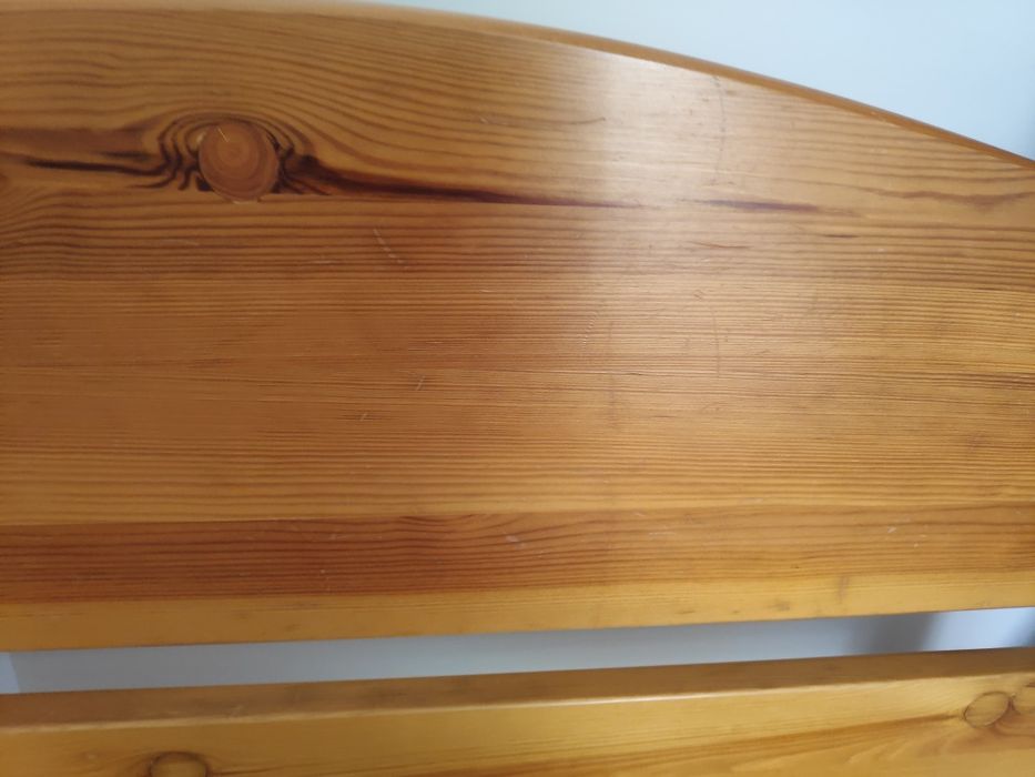 Rama łóżka sosnowa