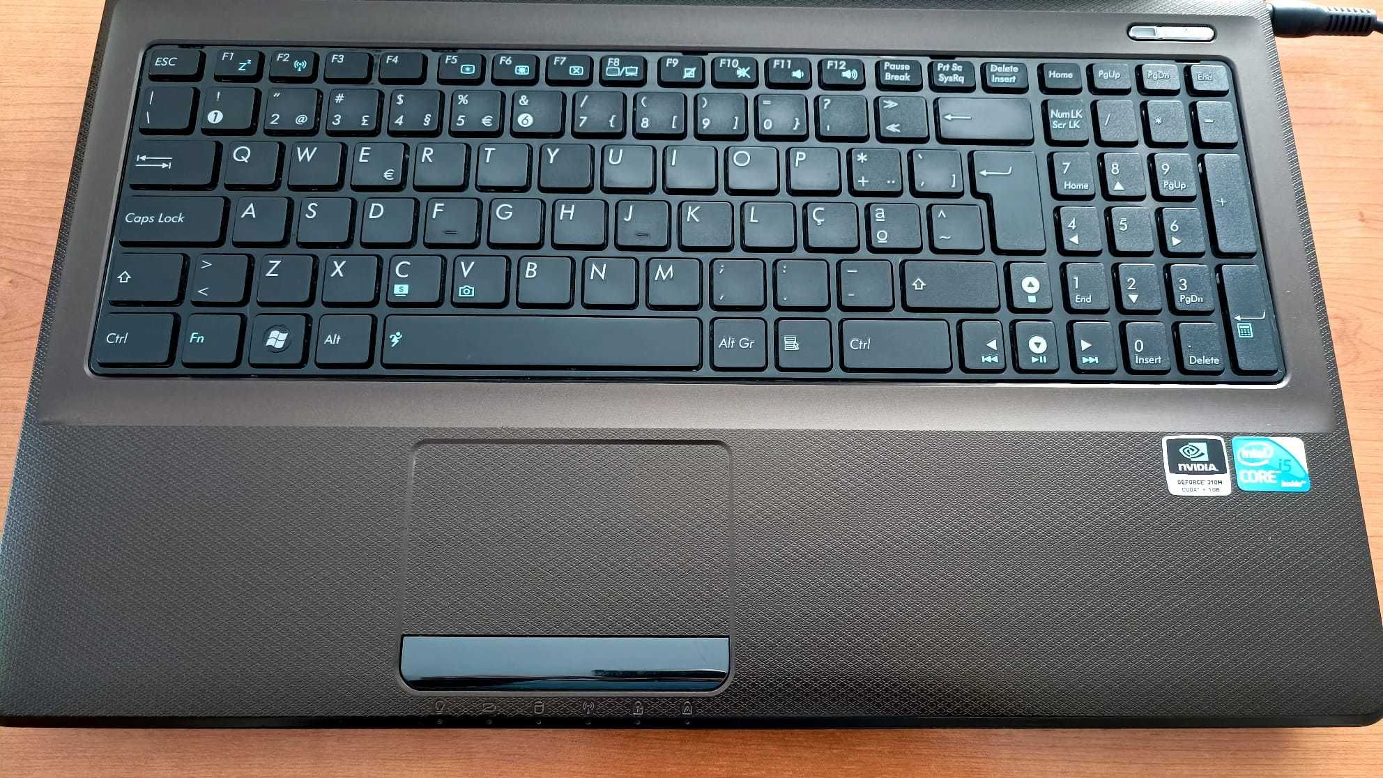 Portátil ASUS K52J I5