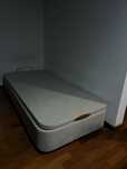 Sommier Solteiro Bege