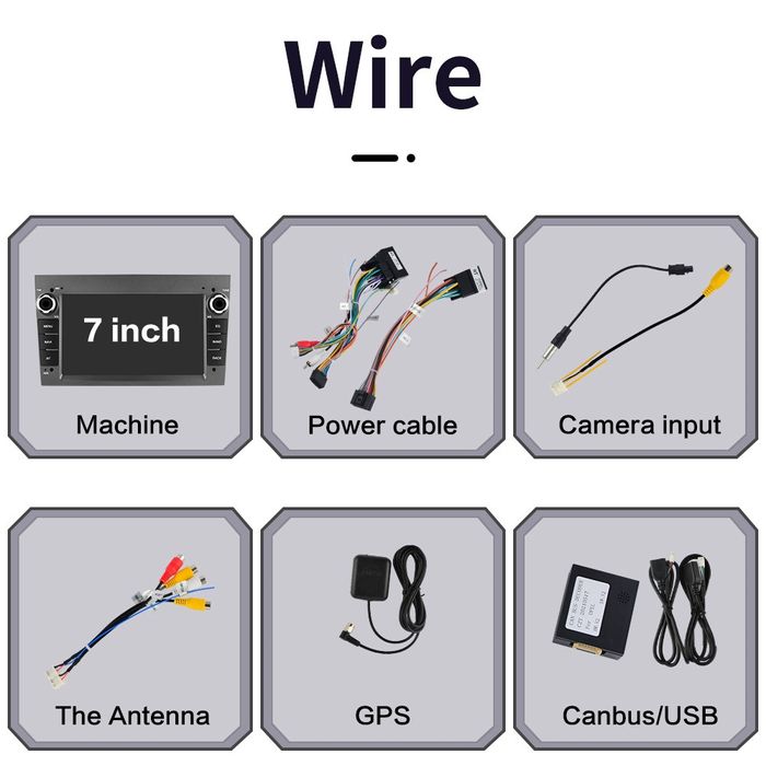 ‼️‼️Штатна Автомагнітола для Opel магнітофон на Android 14 2/32gb, Car