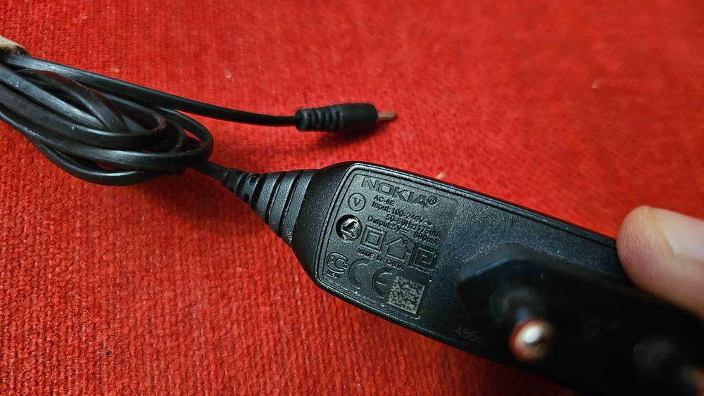 Ładowarka do telefonu Nokia AC-6E cienki bolec