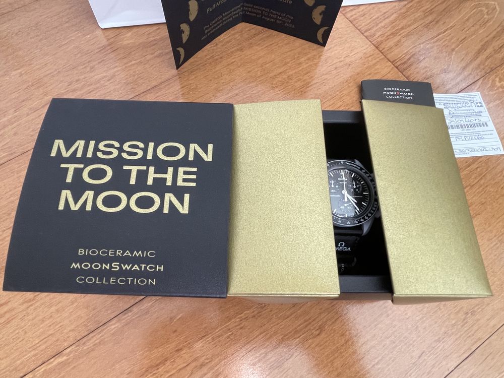 Relógio Omega X Swatch MoonSwatch 102-109