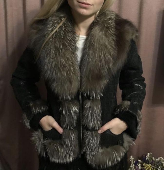 Натуральна дублянка/Дубльонка/ Дубленка