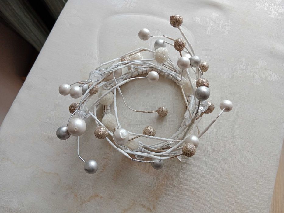 ozdoba do włosów na kok ślub