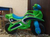 Детский толокар мотоцикл "Полиция"