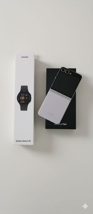 NOVO - Samsung Z Flip 6 256 GB - Galaxy watch 7 FE
