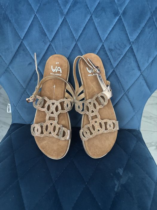 Шкіряні босоніжки 41 розмір 26,5 см Ara ecco clarks