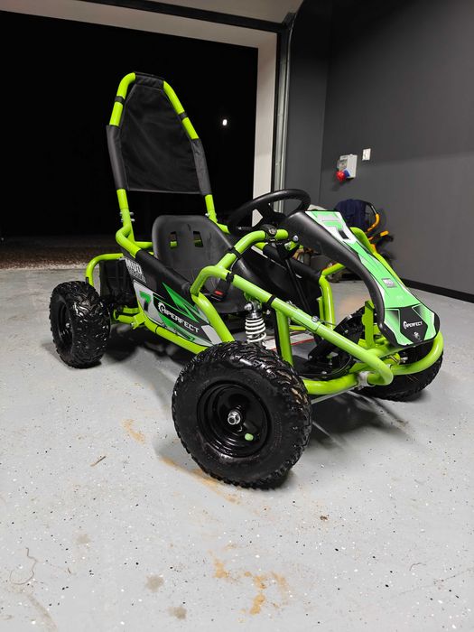 Buggy Gokart elektryczny dla dzieci 1000W 48V akumulatory JAK NOWY !