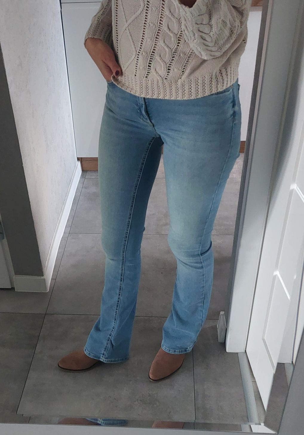 Jeansy flare dzwony Only M/34 na 178-182