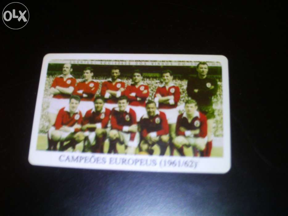 Calendário equipa do S.L.B.. campeões europeus de 1961/62