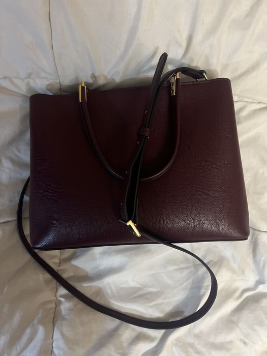 Елегантна бордова сумка