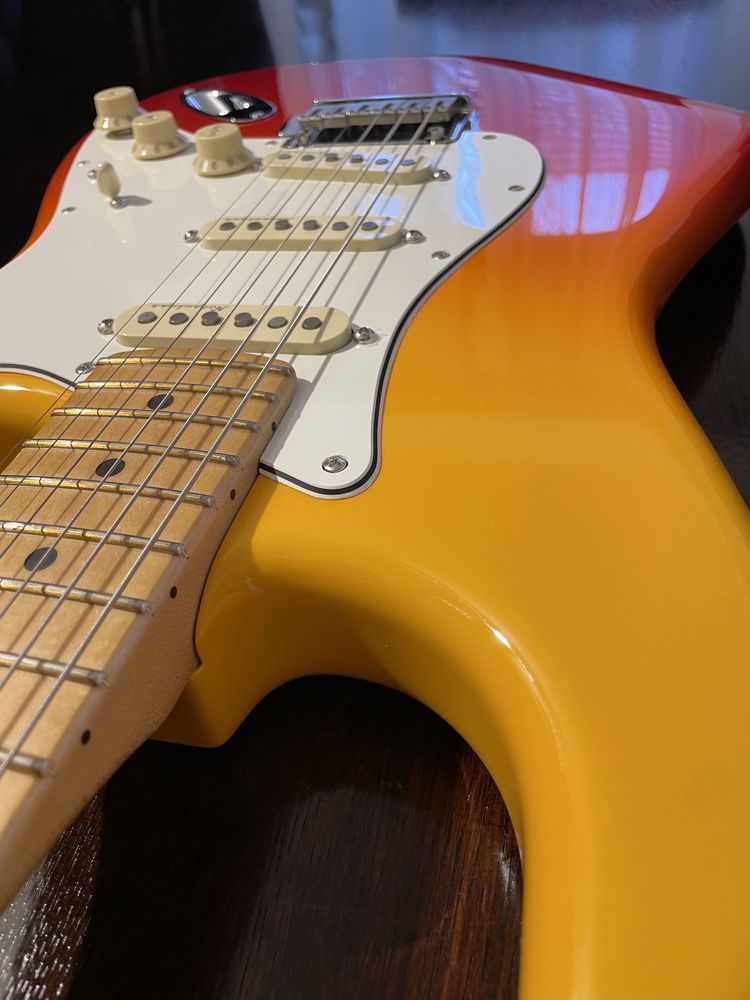 Fender Stratocaster player plus.