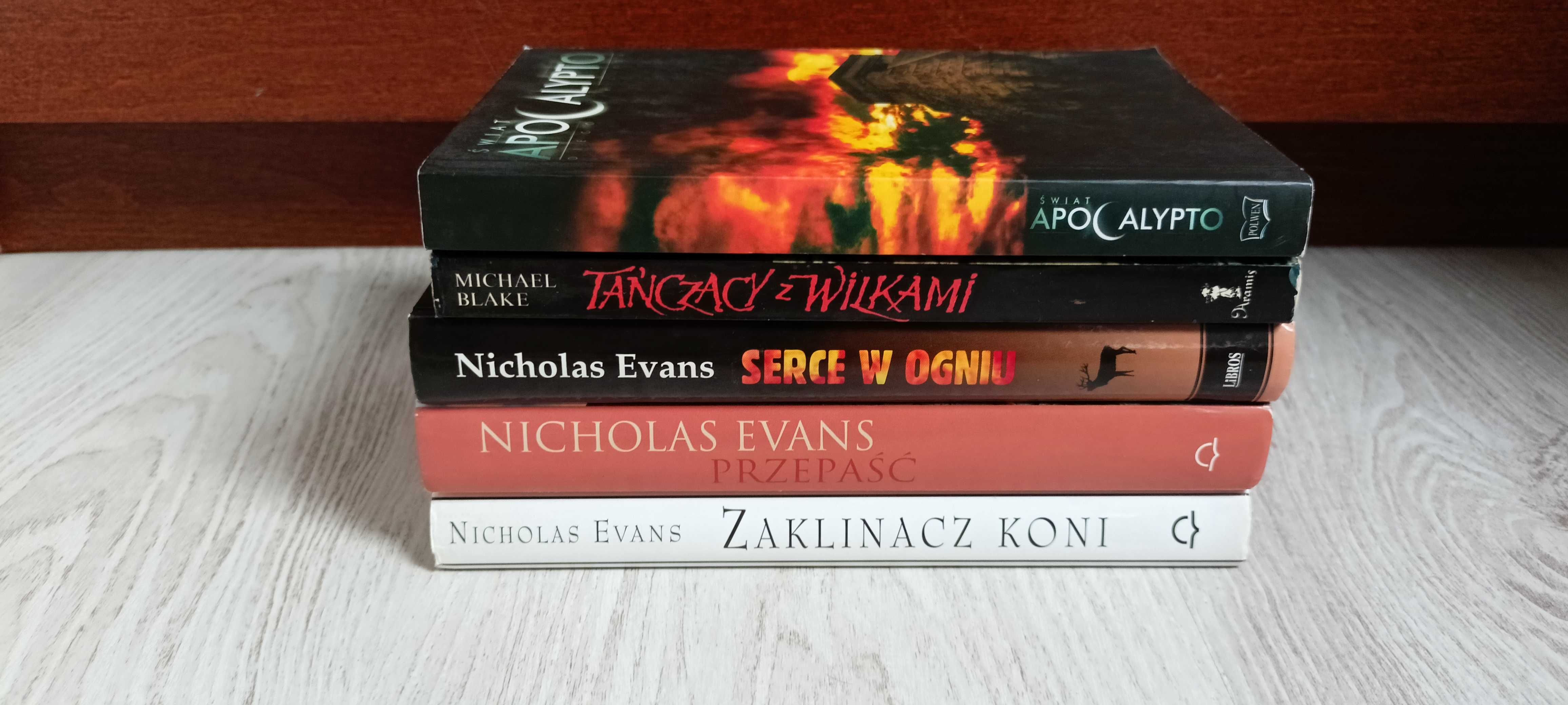 Evans Zaklinacz koni Świat Apocalypto Michael Blake Tańczący z wilkami