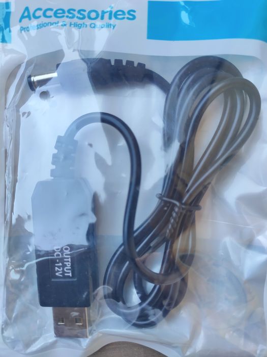 Кабель живлення (перетворювач напруги) 9В, 12В