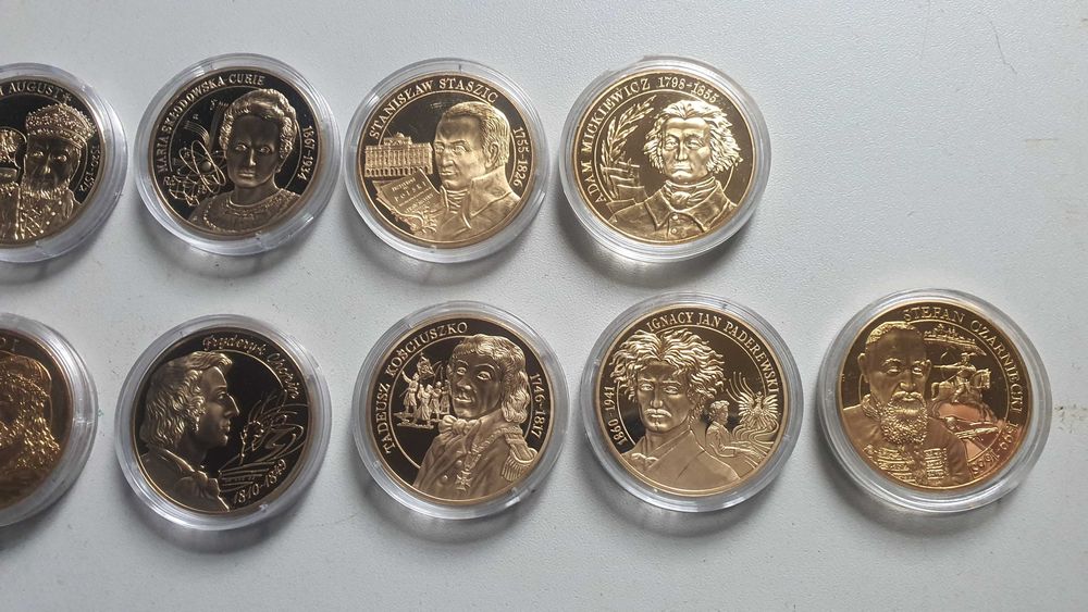 numizmaty - wielcy polacy