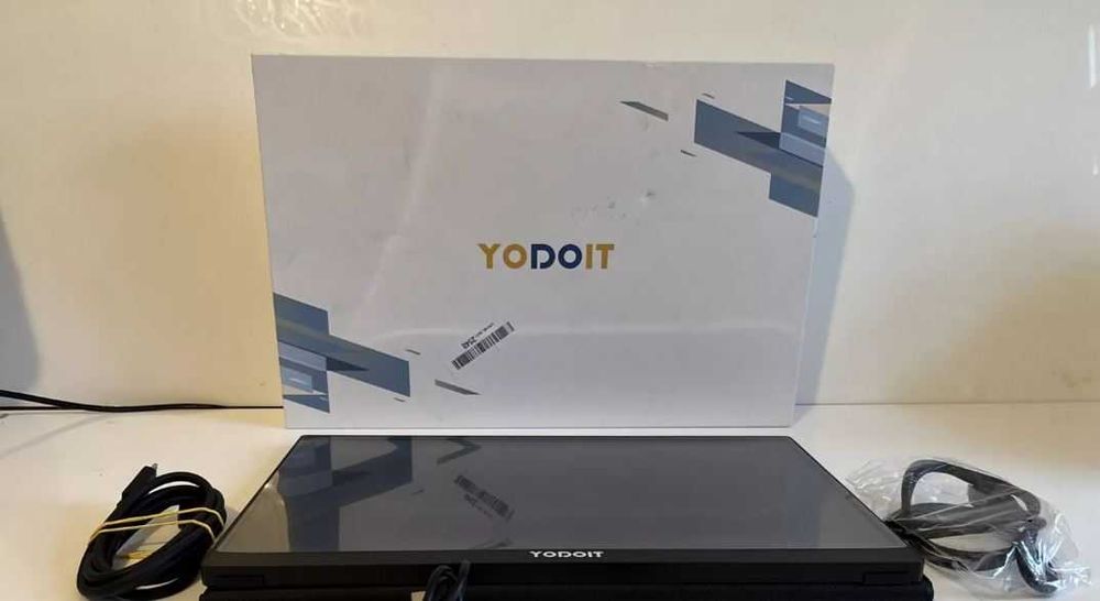 Портативний монітор 15.6" Yodoit Full HD IPS USB C HDMI Динамики