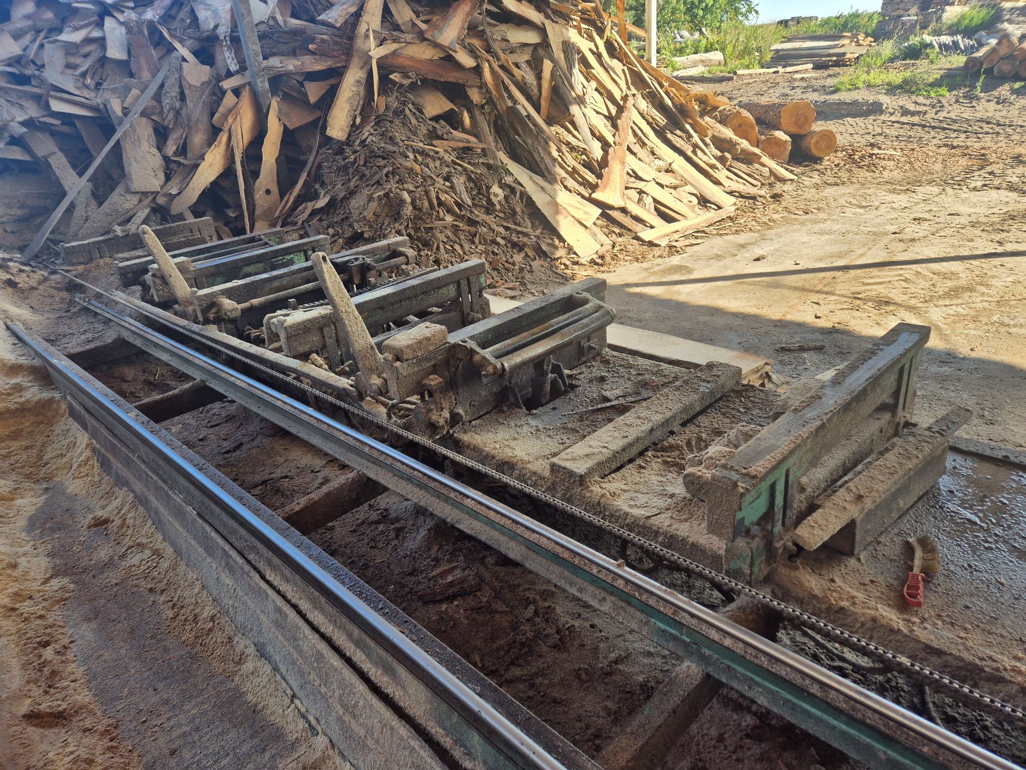 Trak taśmowy Lignuma z hydrauliką