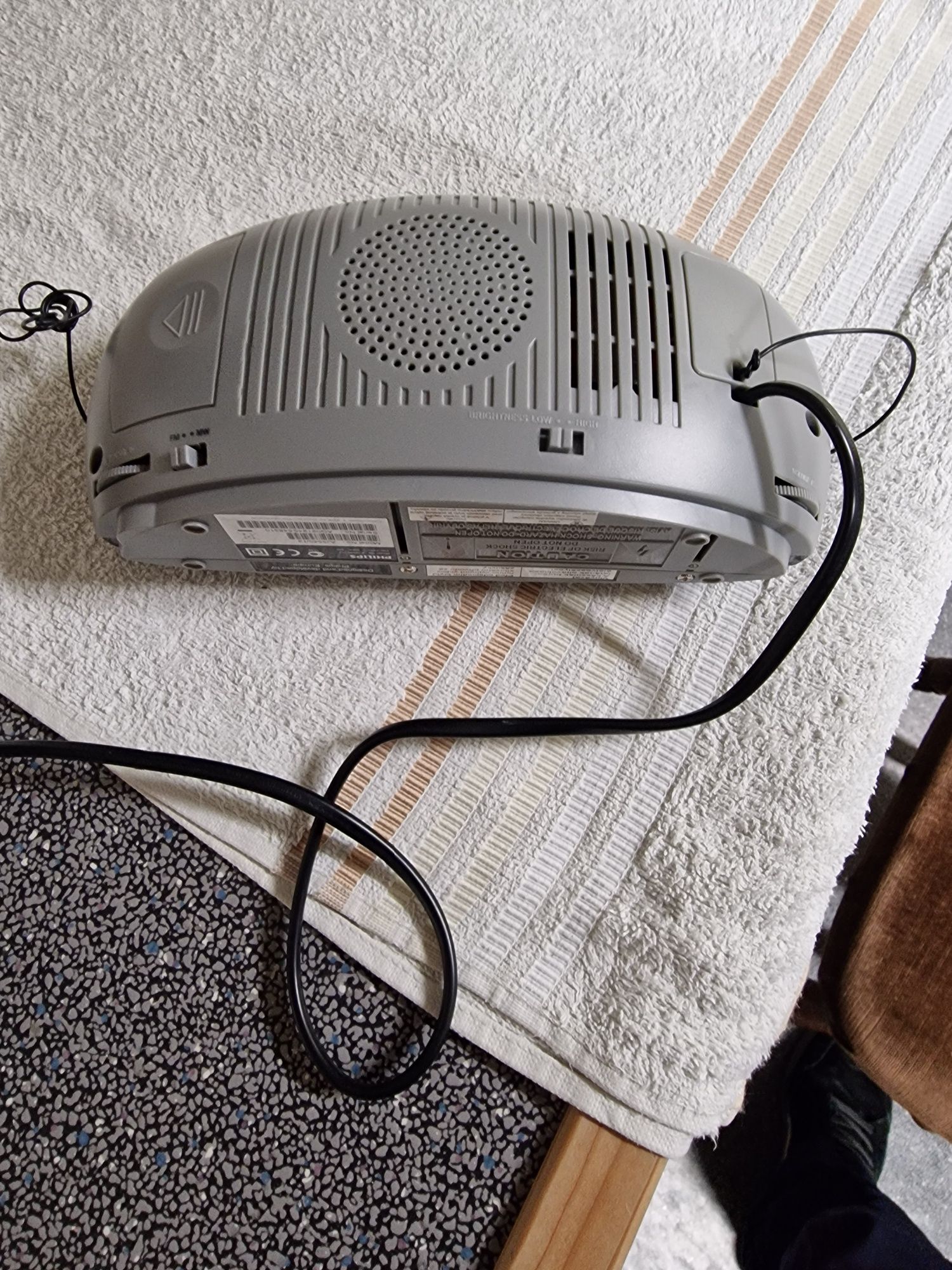 Zegar Elektryczny Budzik Radio Philips aj3540/12 , sprawne