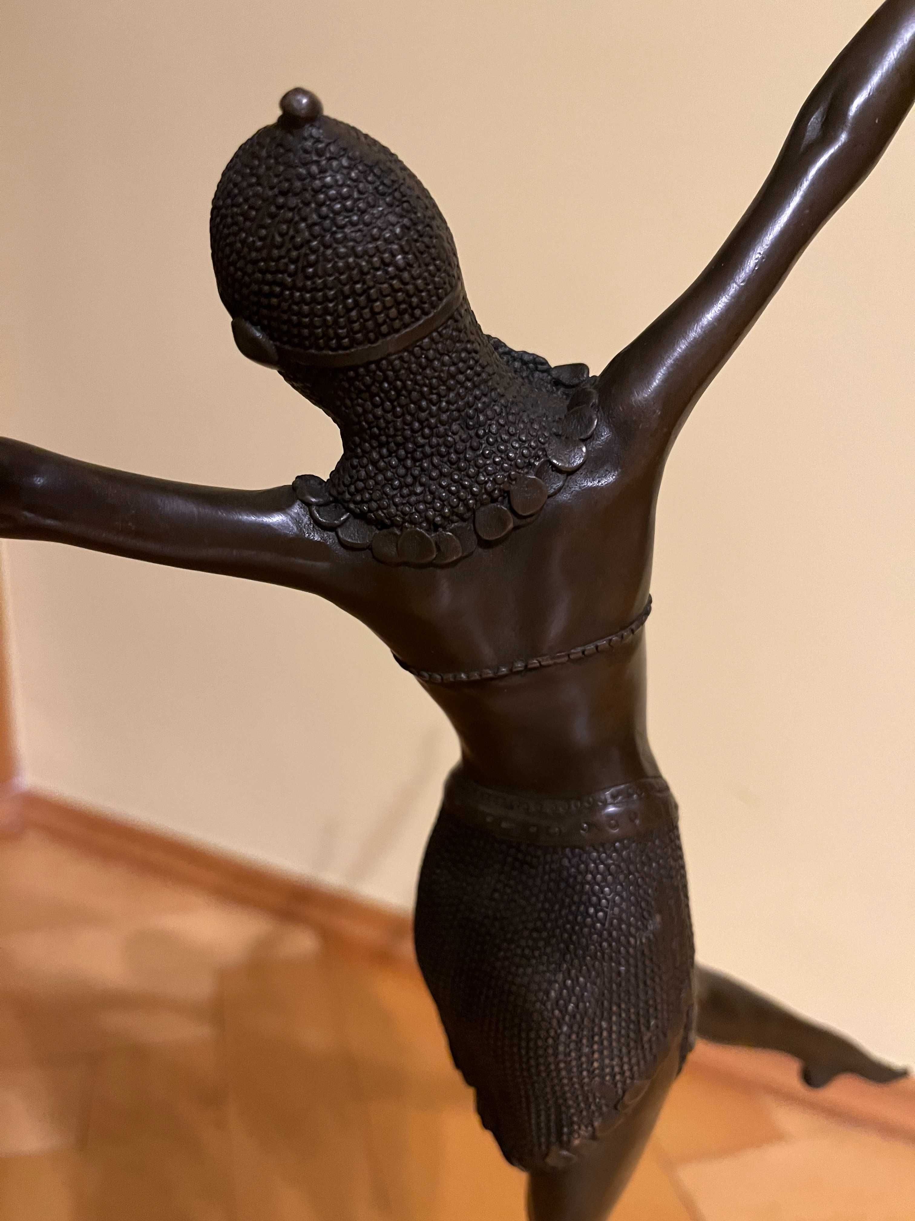 Chiparus rzeźba z brązu- art deco