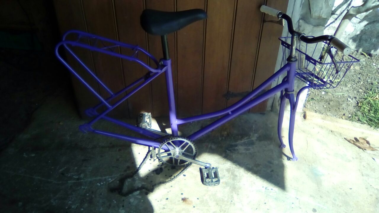 Quadro de bicicleta de senhora