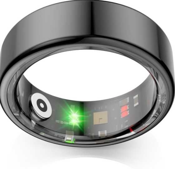 Смарт -кільце на руку з крокоміром, Smart Ring SSR-03 розмір 7 Срібний