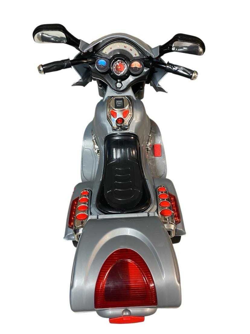 Motocykl-motor dla dzieci elektryczny JEŹDZIK TRÓJKOŁOWY ZE ŚWIATŁAMI