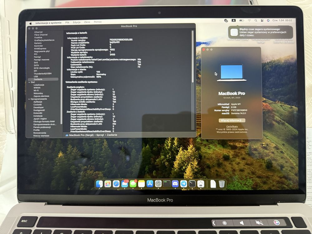 MacBook Pro Apple M1 13.3 8Gbmemory256GBSSD