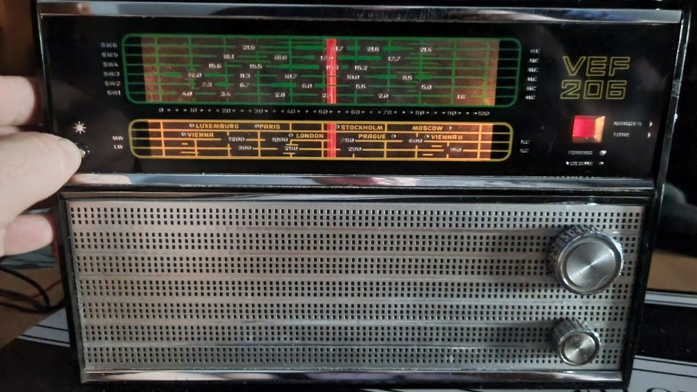Radio globalne Tento VEF 206 wersja eksportowa, 100% sprawne