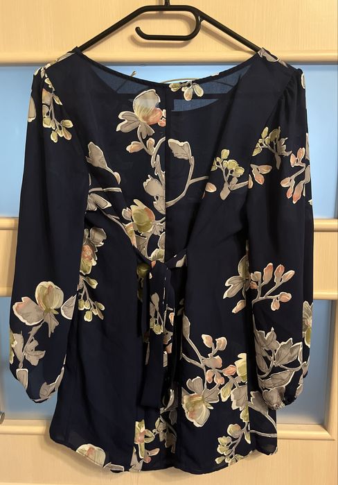 Шифонова блуза кофтинка для вагітних