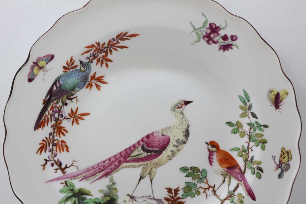 Prato Raso Mottahedeh Williamsburg Chelsea Bird  Vista Alegre