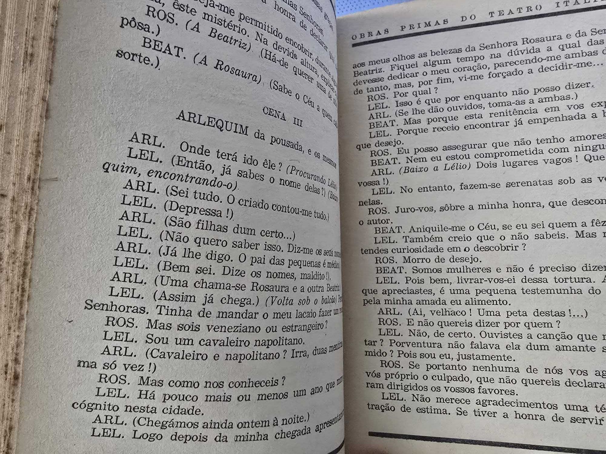 Obras-Primas do Teatro Italiano - 3 Vols.