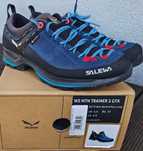 Damskie Buty Trekkingowe Salewa Mtn Trainer 2 GTX - dark denim