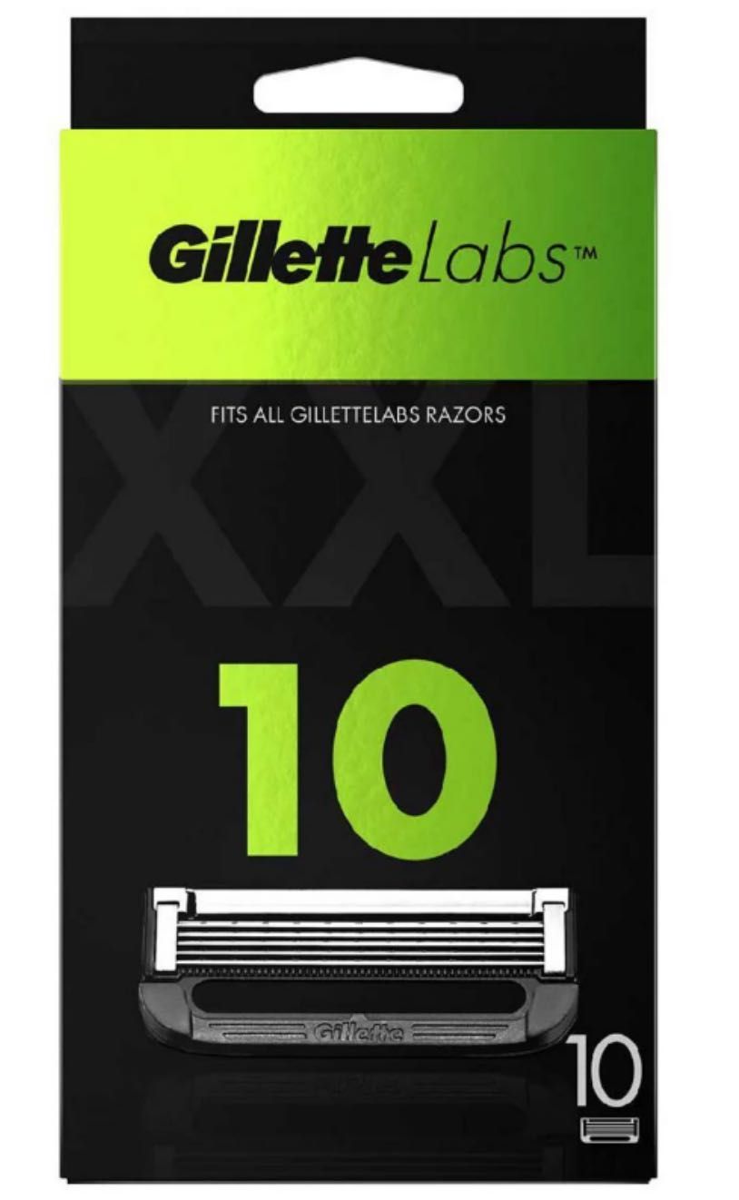 Gillette Labs WKŁADY 10 szt – podgrzewane i złuszczające