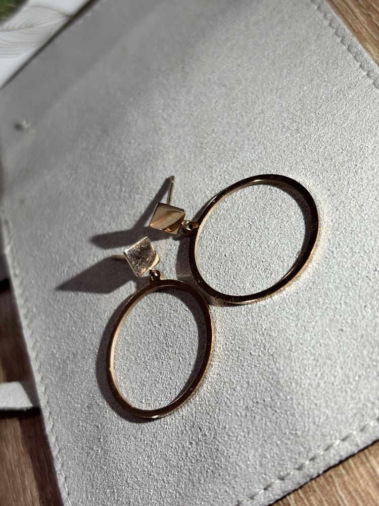 Сережки Медзолото по 100 грн