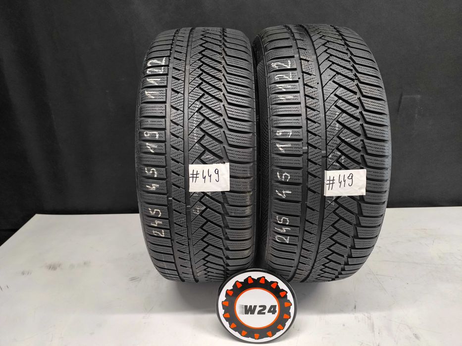 opony zimowe para 2 sztuki 245/45/19 Continental #449